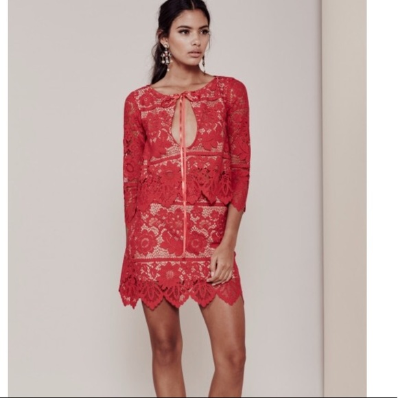 For Love And Lemons Dresses & Skirts - NWT • For Love & Lemons • Gianna Crop Skirt Set S